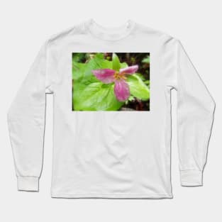 purple trillium #2 Long Sleeve T-Shirt